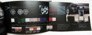 2009-2010 Jaguar XF Collection Dealer Prestige Sales Brochure Features Specs