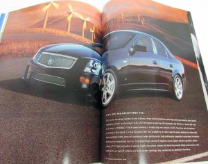 2007 Cadillac CTS Prestige Sales Brochure Oversized