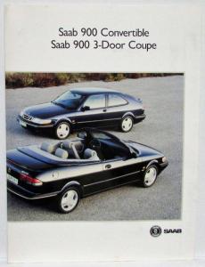 1994 Saab 900 3-Door Coupe and Convertible Press Kit