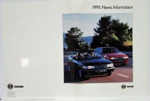 1995 Saab 900 & 9000 Press Kit