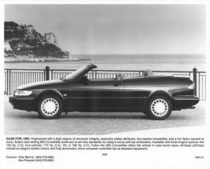 1995 Saab 900 Convertible Press Photo 0026