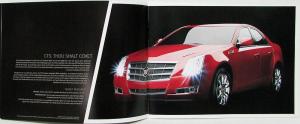 2008 Cadillac CTS Escalade XLR STS DTS SRX Crossover XLR-V STS-V Sales Brochure