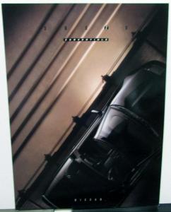 1993 Nissan 300 ZX Convertible Dealer Sales Brochure Folder Features