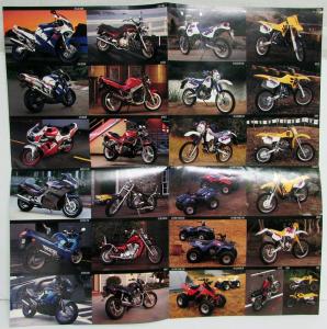 1993 Suzuki Motorcycle Quadrunner ATV Dealer Full Line Sales Brochure Folder