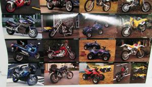 1993 Suzuki Motorcycle Quadrunner ATV Dealer Full Line Sales Brochure Folder