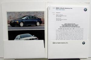 2000 BMW Press Kit 323 328 528 540 740 750 M5 X5 Z3