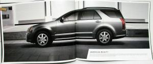 2008 Cadillac SRX Crossover Prestige Oversized Sales Brochure Original