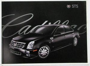 2008 Cadillac STS Prestige Oversized Sales Brochure Original