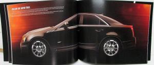 2009 Cadillac CTS CTS-V Sales Brochure Oversized Original