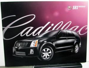 2009 Cadillac SRX Crossover Sales Brochure Oversized Original