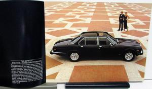 1982 Jaguar Series III & Vanden Plas Dealer Prestige Sales Brochure Features