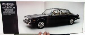 1982 Jaguar Series III & Vanden Plas Dealer Prestige Sales Brochure Features