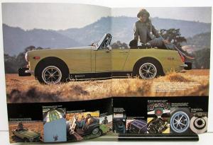 1974 MG Midget Dealer Sales Brochure Features Specifications