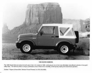 1995 Suzuki Samurai Press Photo 0003