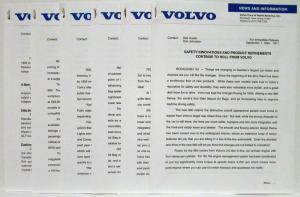 1995 Volvo 960 Press Kit