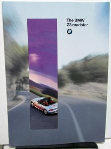 1996 BMW Dealer Sales Brochure Z3 Roadster Model Features Options Specifications
