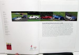 1996 BMW Dealer Sales Brochure Z3 Roadster Model Features Options Specifications