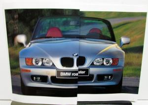 1996 BMW Dealer Sales Brochure Z3 Roadster Model Features Options Specifications