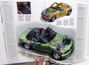 1996 BMW Dealer Sales Brochure Z3 Roadster Model Features Options Specifications