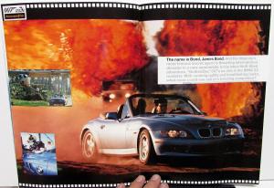 1996 BMW Dealer Sales Brochure Z3 Roadster Model Features Options Specifications