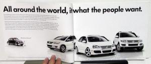 2009 Volkswagen VW Dealer Full Line Sales Brochure Beetle Rabbit GTI Jetta Eos