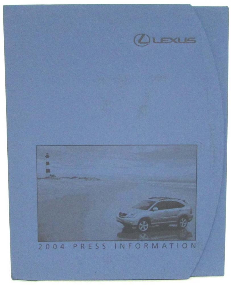 2004 Lexus Full Line Detroit Auto Show Press Kit