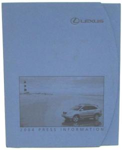 2004 Lexus Full Line Detroit Auto Show Press Kit