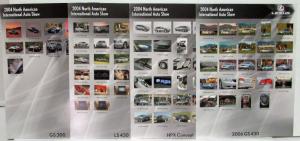 2004 Lexus Full Line Detroit Auto Show Press Kit