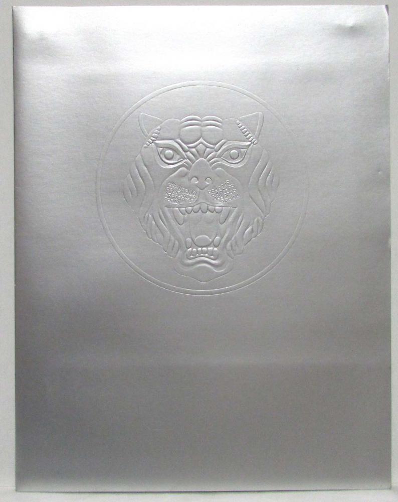 1984 Jaguar Full Line Miami Auto Show Press Kit - XJ6 Vanden Plas XJS