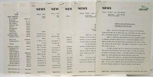 1984 Jaguar Full Line Miami Auto Show Press Kit - XJ6 Vanden Plas XJS