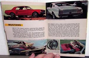 1967 Ford Times Magazine Dealer Customer Feb Issue Buyers Guide Fairlane Mustang