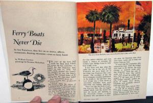 1967 Ford Times Magazine Dealer Customer March Issue Camping Recreation Mustang