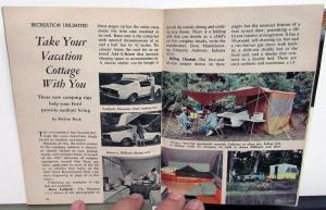 1967 Ford Times Magazine Dealer Customer March Issue Camping Recreation Mustang