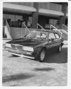 1984 Maserati Biturbo Press Photo 0005