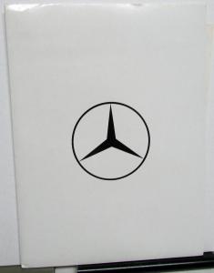 1984 Mercedes-Benz Press Kit - 190 300 380 500
