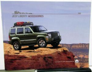 2008 Jeep Liberty Dealer Accessories Sales Brochure Mopar Options Dress Ups