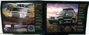 2009 Jeep Liberty Dealer Accessories Sales Brochure Mopar Options Add Ons