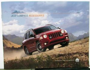 2008 Jeep Compass Dealer Accessories Sales Brochure Mopar Options Add Ons