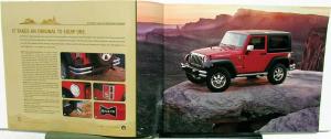 2008 Jeep Wrangler Dealer Accessories Sales Brochure Mopar Options Add Ons