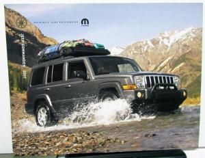 2007 Jeep Commander Dealer Accessories Sales Brochure Mopar Options Add Ons