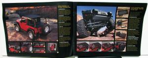 2009 Jeep Wrangler Dealer Accessories Sales Brochure Mopar Options Add Ons