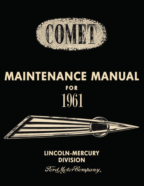 1961 Comet Maintenance Manual