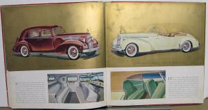 1940 Packard Custom Super 8 One-Eighty 180 Hard Bound Prestige Sale Brochure