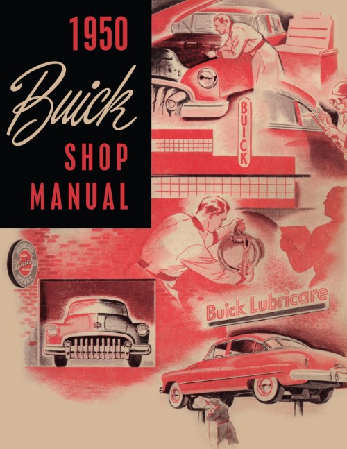 1950 Buick Service Shop Repair Manual Series 40 50 70