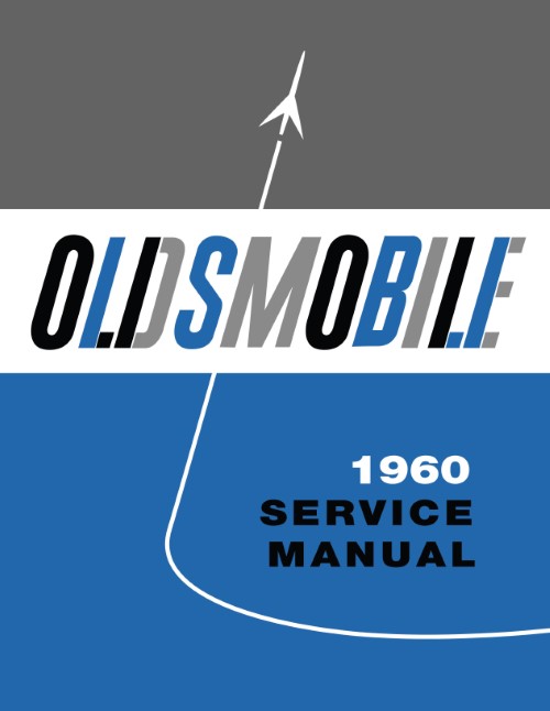 1960 Oldsmobile Service Shop Repair Manual 98 88 Super Holiday