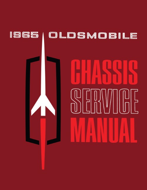 1965 Oldsmobile Chassis Service Shop Repair  Manual 98 88 F85 Jetstar Starfire