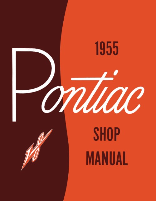 1955 Pontiac Service Shop Repair Manual Chieftain Safari Star Chief Strato Star