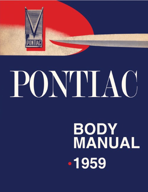 1959 Pontiac Body Service Shop Repair Manual Bonneville Catalina Safari