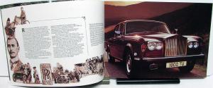 1977 Rolls Royce Silver Shadow II Dealer Prestige Brochure History Feature Specs