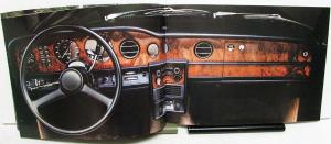 1977 Rolls Royce Silver Shadow II Dealer Prestige Brochure History Feature Specs